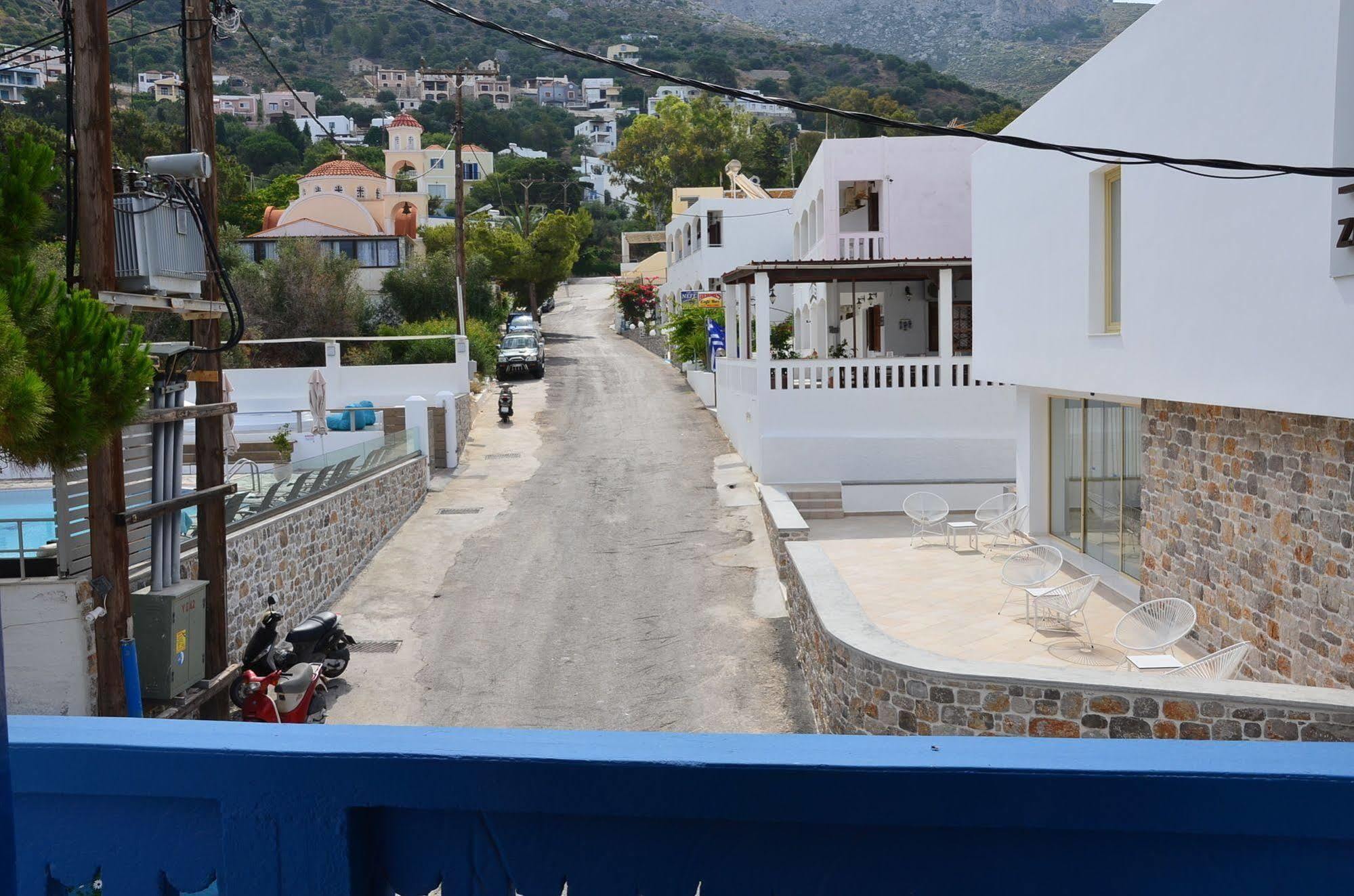 Themis Hotel Myrties Exterior foto